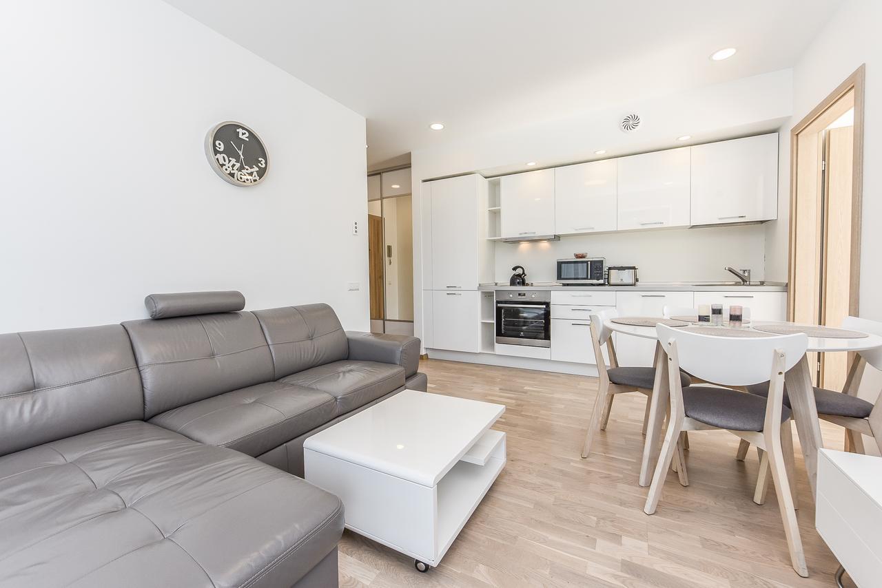 Smilciu Trio Keturvieciai Apartamentai Su Terasa พาลังกา ภายนอก รูปภาพ